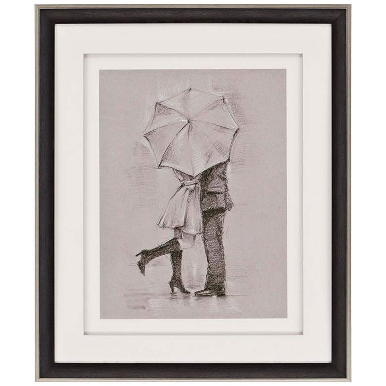 Image 1 Rainy Day Rendezvous III 36 inch High Framed Retro Wall Art