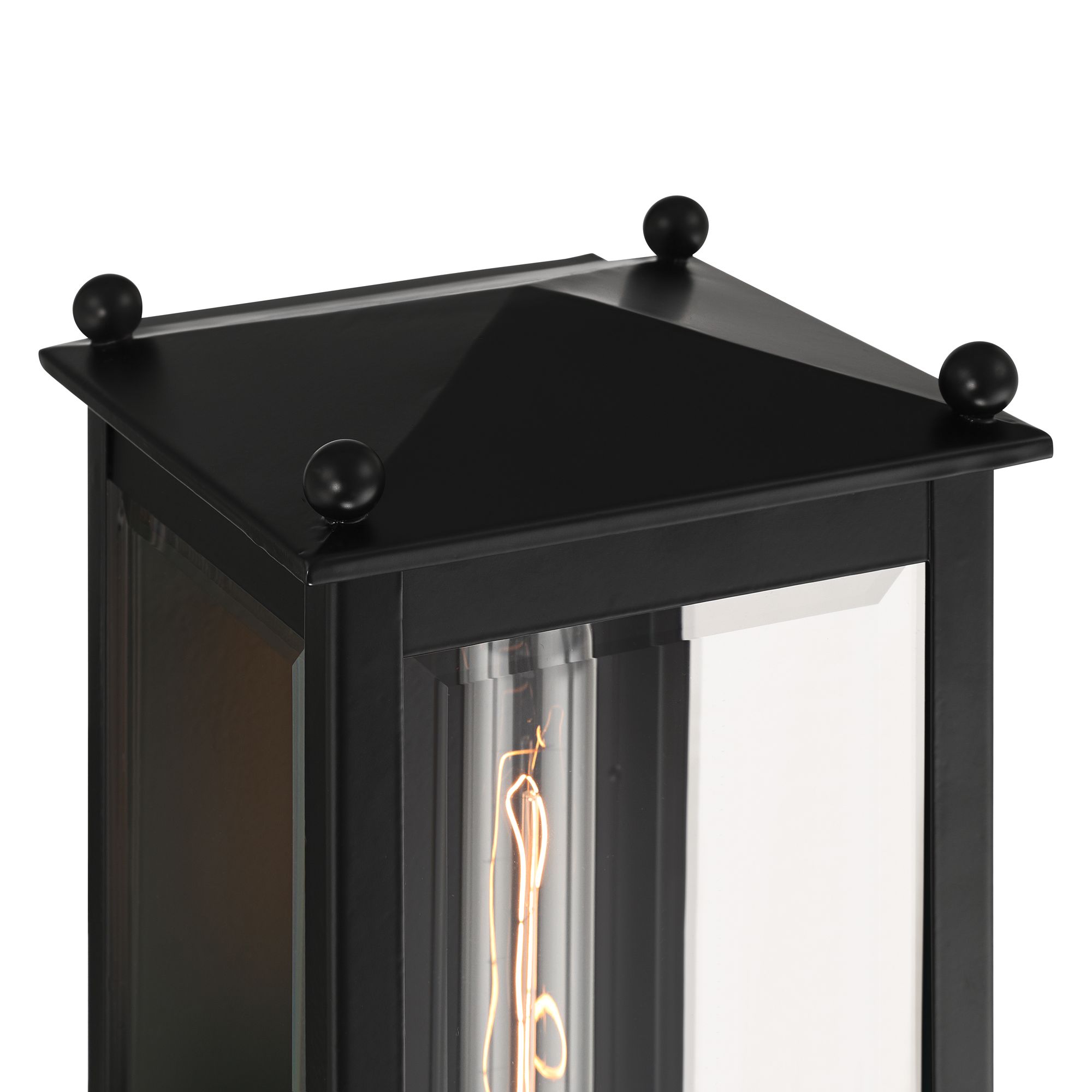Image 2 Raissa 14 1/2" High Black Outdoor Barn Wall Light more views