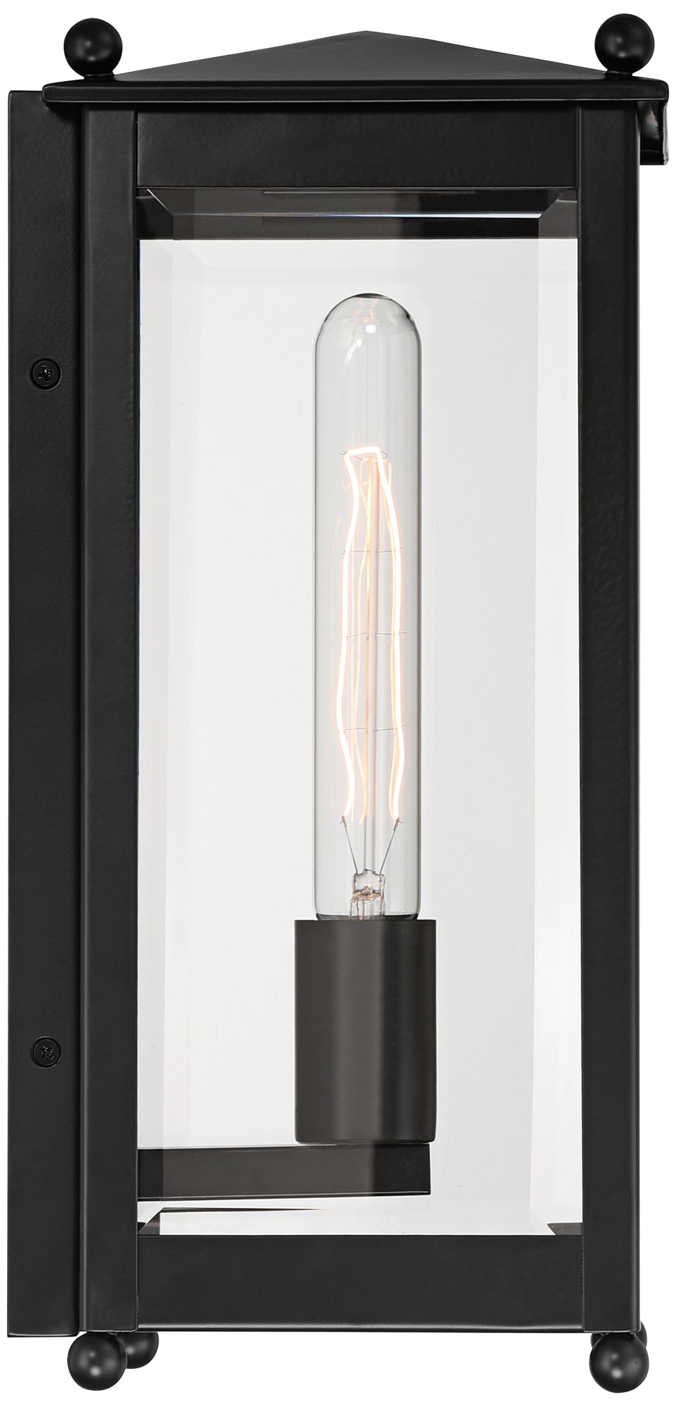 Image 7 Raissa 14 1/2" High Black Outdoor Barn Wall Light more views