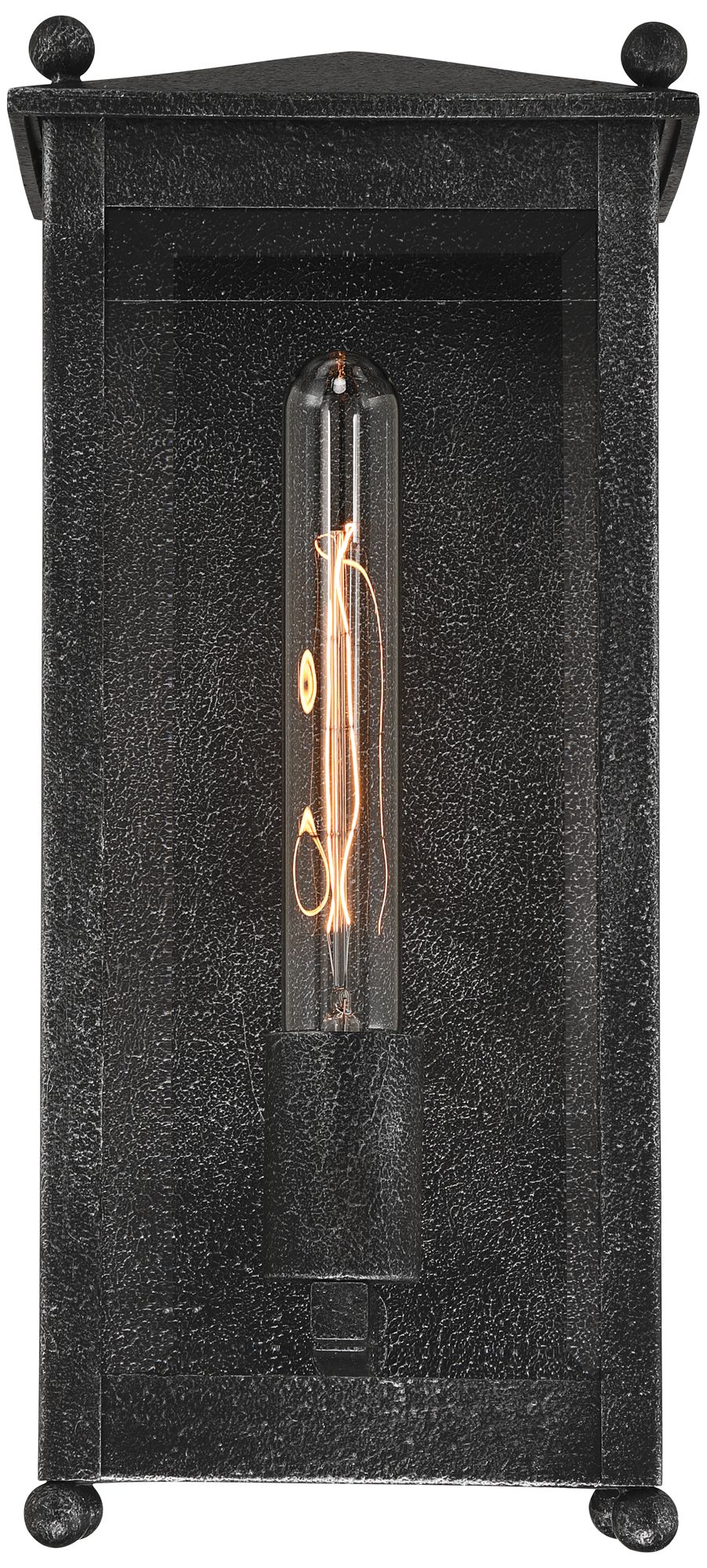 Image 5 Raissa 14 1/2" High Weathered Zinc Outdoor Barn Wall Light more views