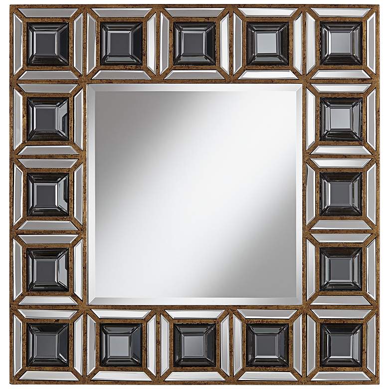 Image 1 Raleigh 34 inch Square Decorative Wall Mirror