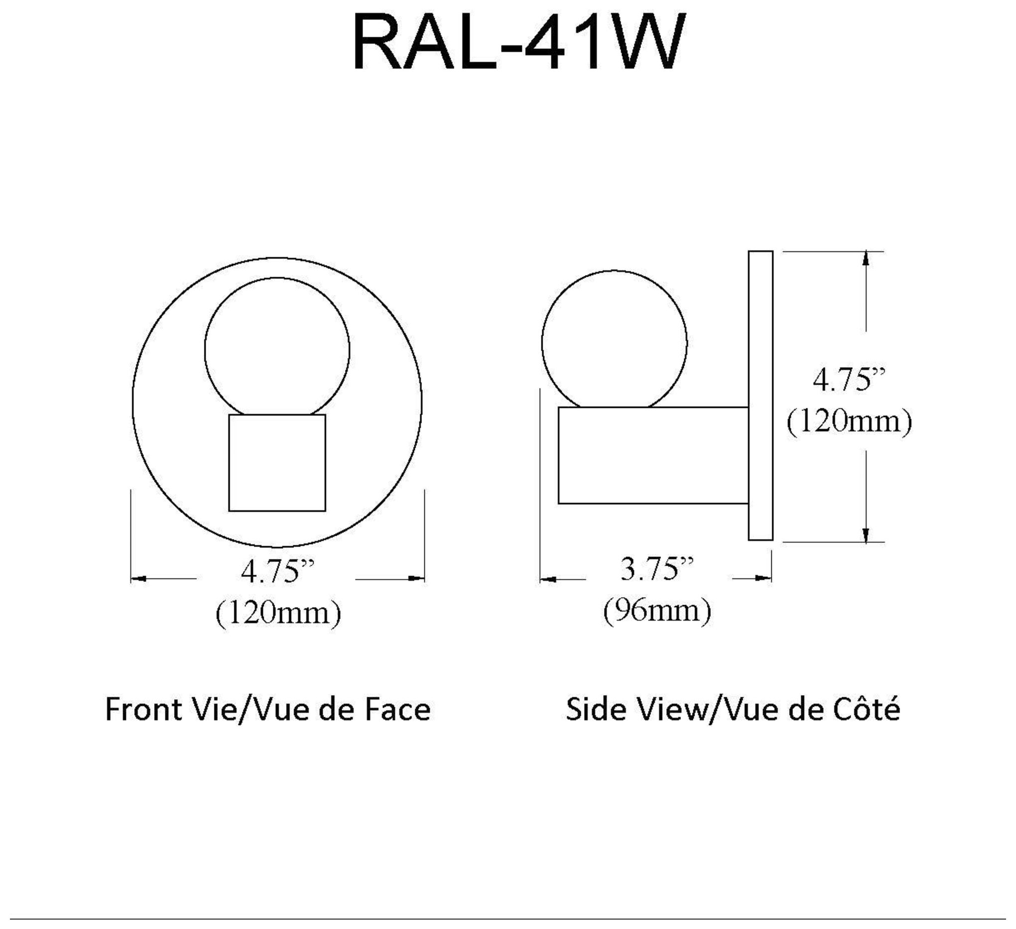 Image 3 Raleigh 4.75" High Matte Black Wall Sconce more views