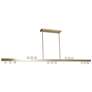 2_Raleigh 72" Wide 15 Light Aged Brass Linear Pendant