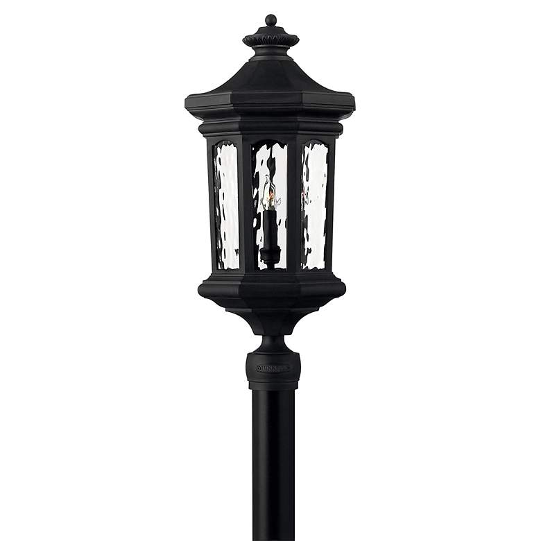 Image 2 Raley 26 1/4" High Black 3 Watts Outdoor Post Light more views