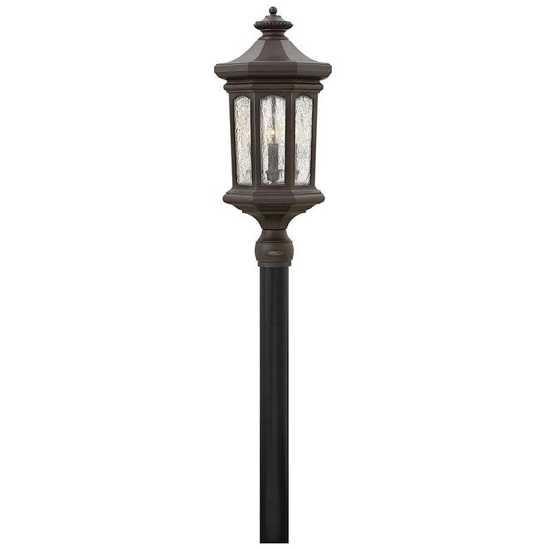 Image 1 Raley 26 1/4" High Bronze 3 Watts Outdoor Post Light