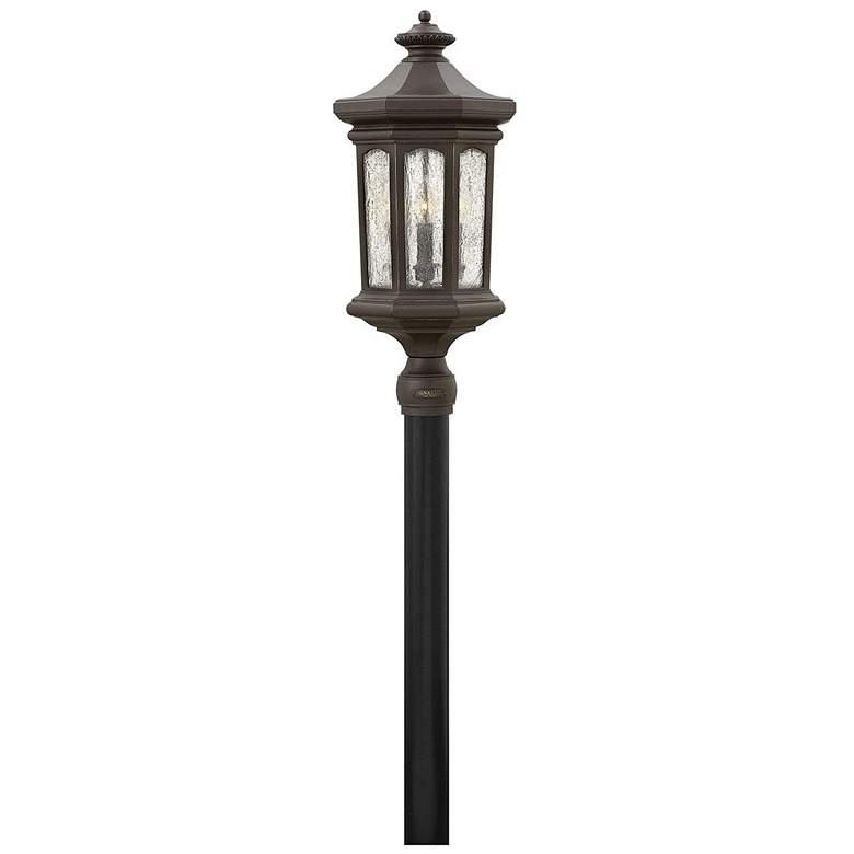 Image 1 Raley 26 1/4 inch High Bronze 3 Watts Outdoor Post Light