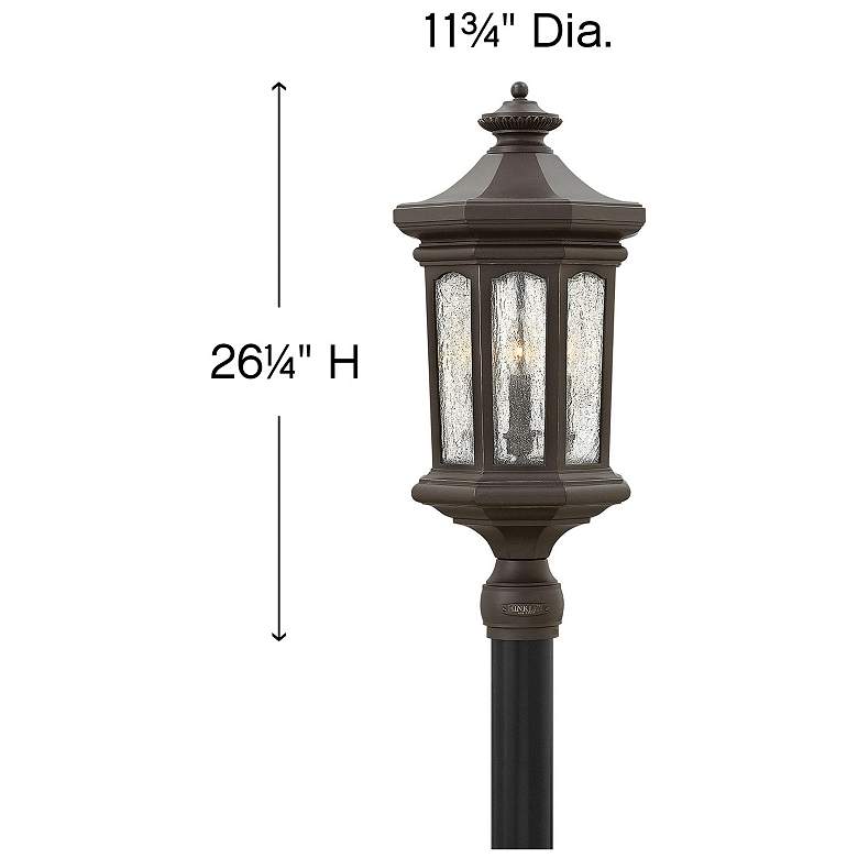 Image 5 Raley 26 1/4" High Bronze 4 Watts Outdoor Post Light more views