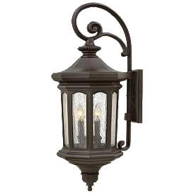 Image1 of Raley 31 1/2"H Bronze Outdoor Wall Light by Hinkley Lighting