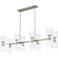 Ramada 16-Light Brushed Nickel Island Light