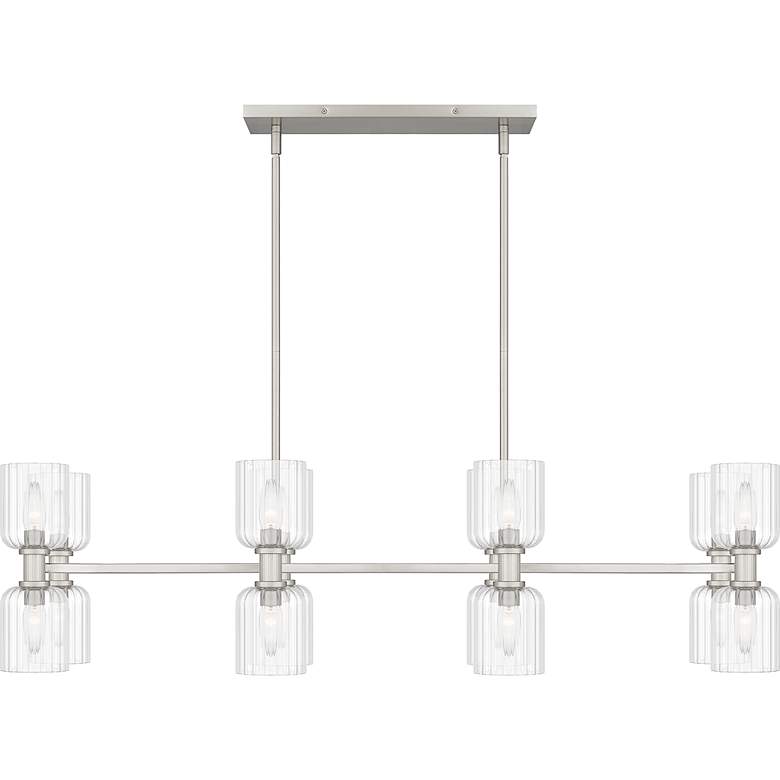 Image 4 Ramada 16-Light Brushed Nickel Island Light more views