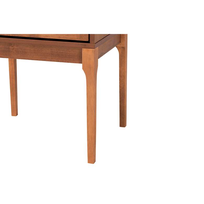 Image 4 Ramiel 18 3/4" Wide Natural Brown Rattan 1-Drawer Nightstand more views