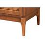Ramiel 47 1/4"W Natural Brown Wood Rattan 6-Drawer Dresser