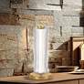 1_Ramona 15" High Aged Brass LED Table Lamp