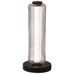 Ramona 15" High Matte Black LED Table Lamp