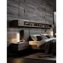 2_Ramona 15" High Matte Black LED Table Lamp more views
