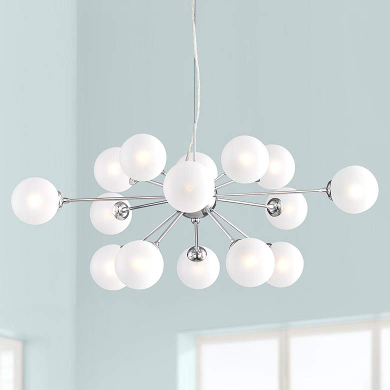 Image 1 Ramona 32"W LED Pendant Light by Possini Euro Design