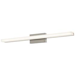Ramona 36" Wide Satin Nickel LED Vanity Bath Light