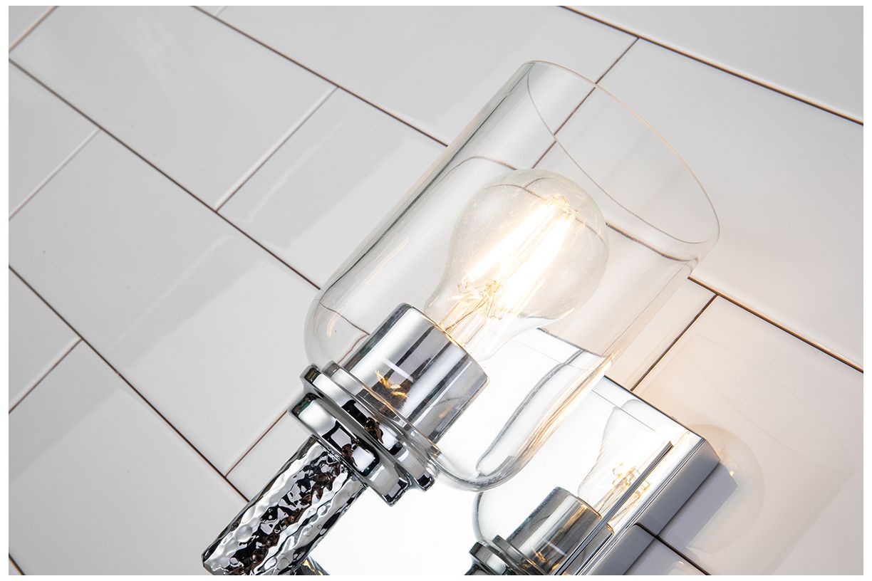 Image 4 Rampart 1 Light Wall Sconce in Polished Chrome more views