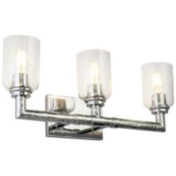 Rampart 3 Light Bath Vanity  in Polished Chrome