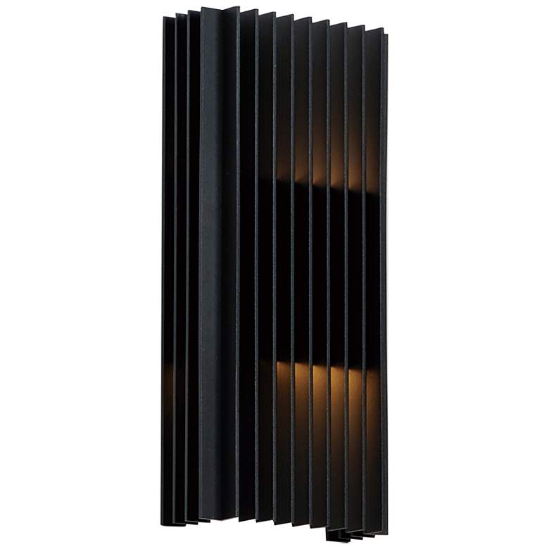 Image 1 Rampart Large LED Outdoor Wall Sconce Black