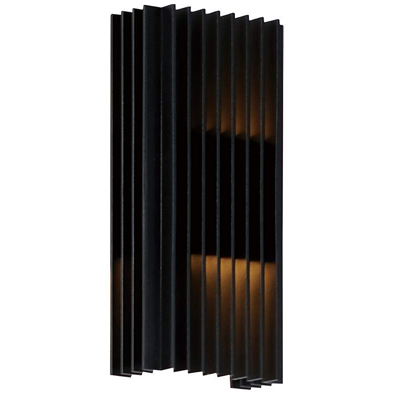 Image 1 Rampart Medium LED Outdoor Wall Sconce Black