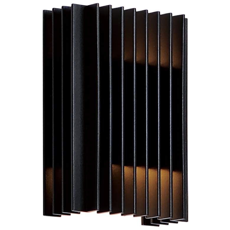 Image 1 Rampart Small LED Outdoor Wall Sconce Black