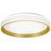 Rana 16" Wide White LED Flush Mount