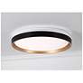 1_Rana 19" Wide Black LED Flush Mount