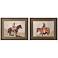 Ranch Hand 32" Wide 2-Piece Framed Giclee Wall Art Set