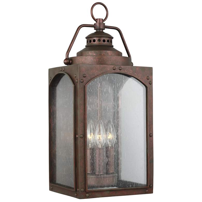 Image 1 Randhurst 20" High Copper Oxide Outdoor Wall Light