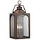 Randhurst 20" High Copper Oxide Outdoor Wall Light