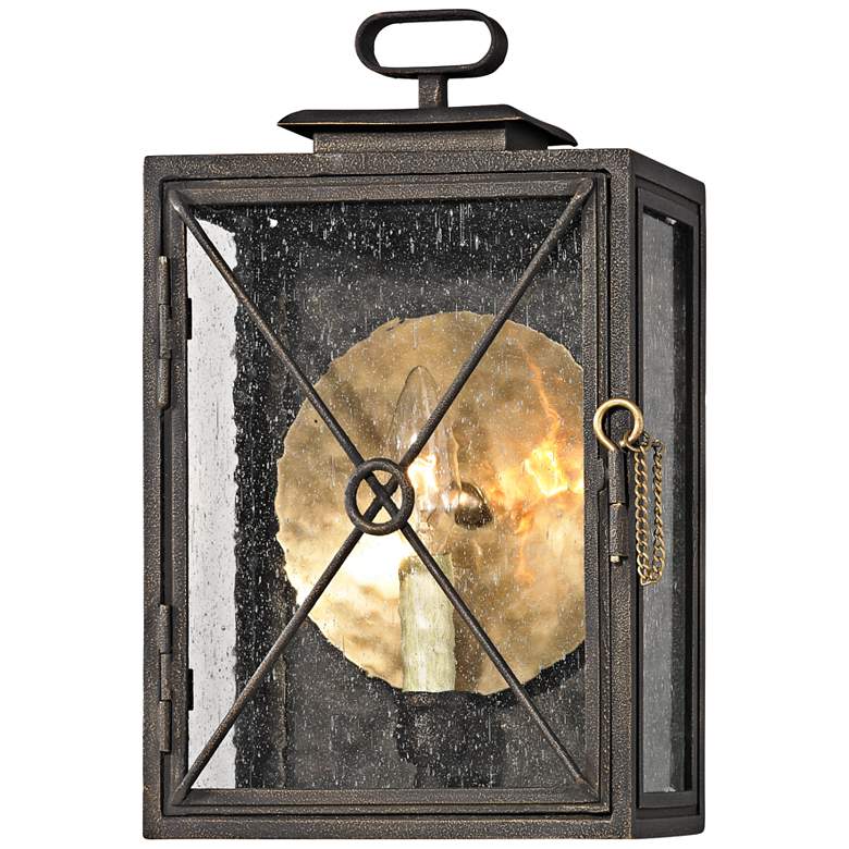 Image 1 Randolph 13 1/4" High Vintage Bronze Outdoor Wall Light