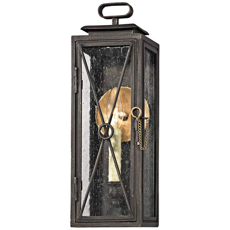 Image 1 Randolph 15 3/4 inch High Vintage Bronze Outdoor Wall Light