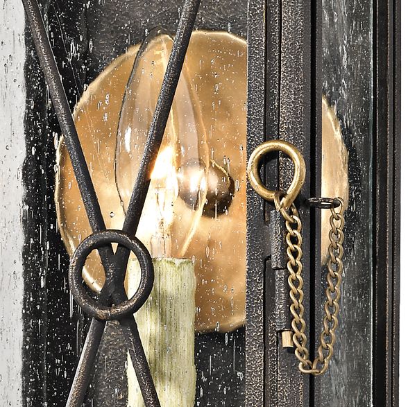 Image 2 Randolph 15 3/4" High Vintage Bronze Outdoor Wall Light more views