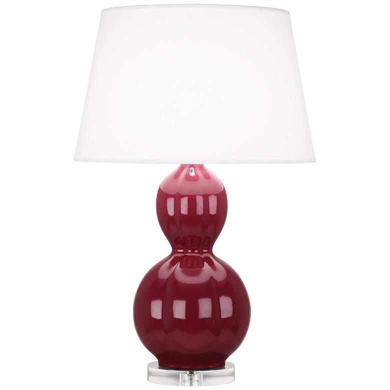 Image 1 Randolph Carter Plum Table Lamp