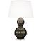 Randolph Gray Ceramic Table Lamp