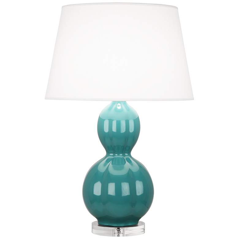 Image 1 Randolph Mayo Teal Table Lamp