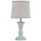Randolph Spa Blue Accent Table Lamp