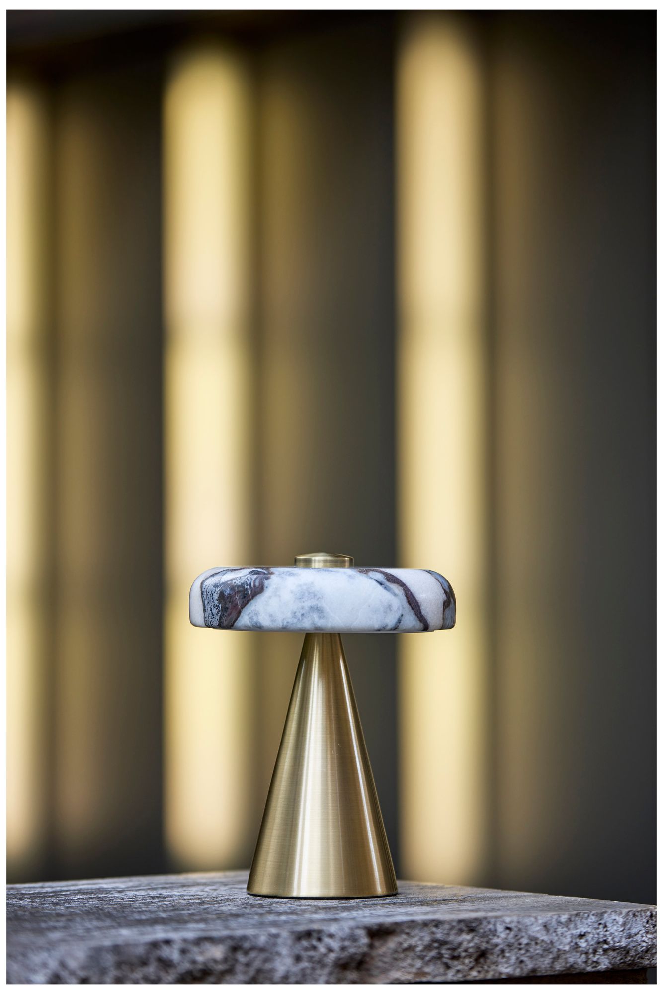 Thumbnail2 of Randy LED Cordless Table Lamp- Antique Brass more views