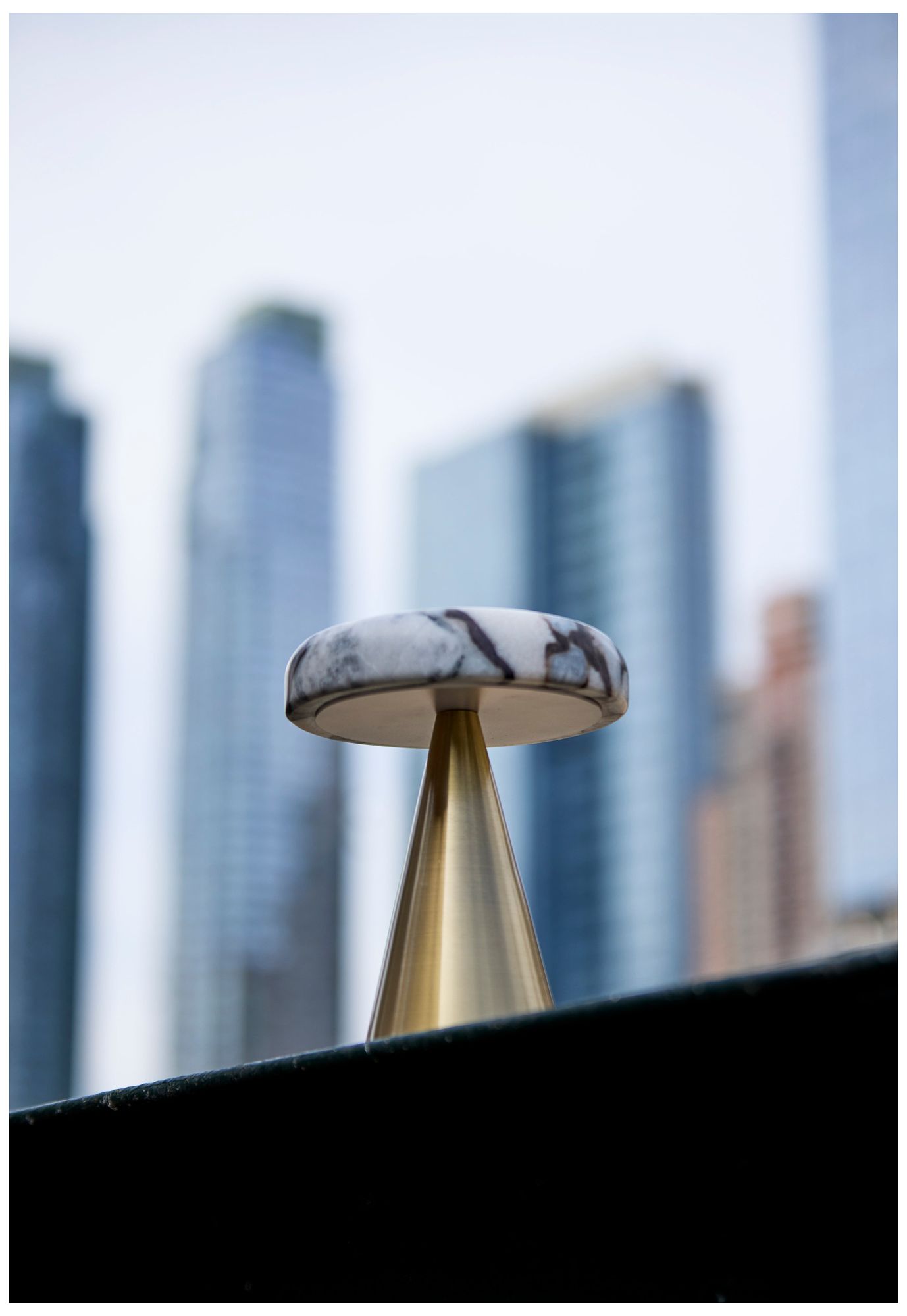 Thumbnail3 of Randy LED Cordless Table Lamp- Antique Brass more views
