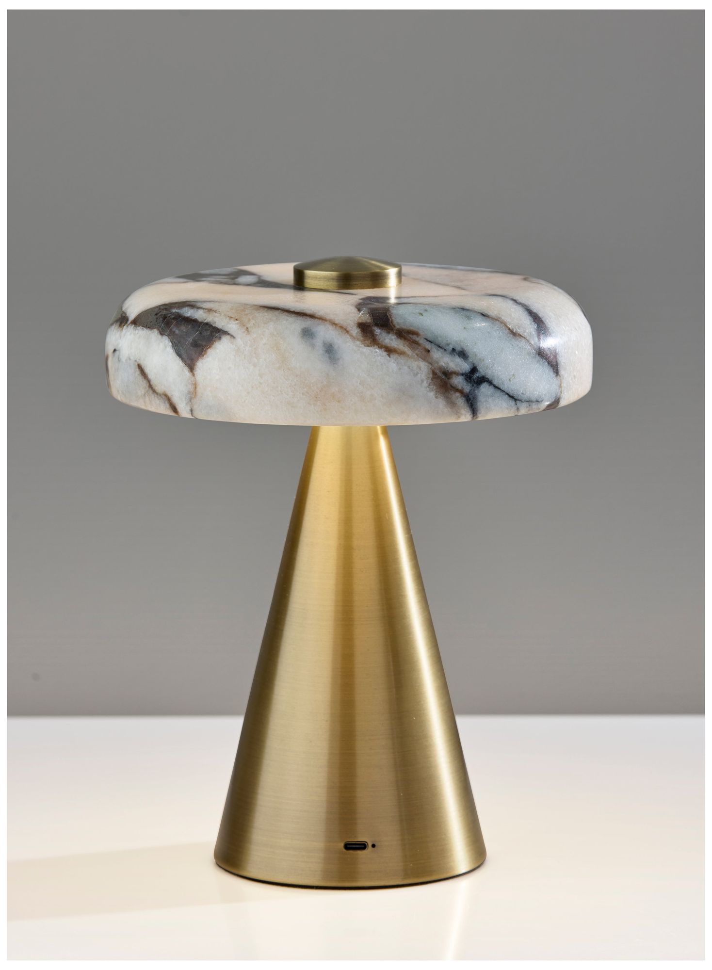 Thumbnail4 of Randy LED Cordless Table Lamp- Antique Brass more views