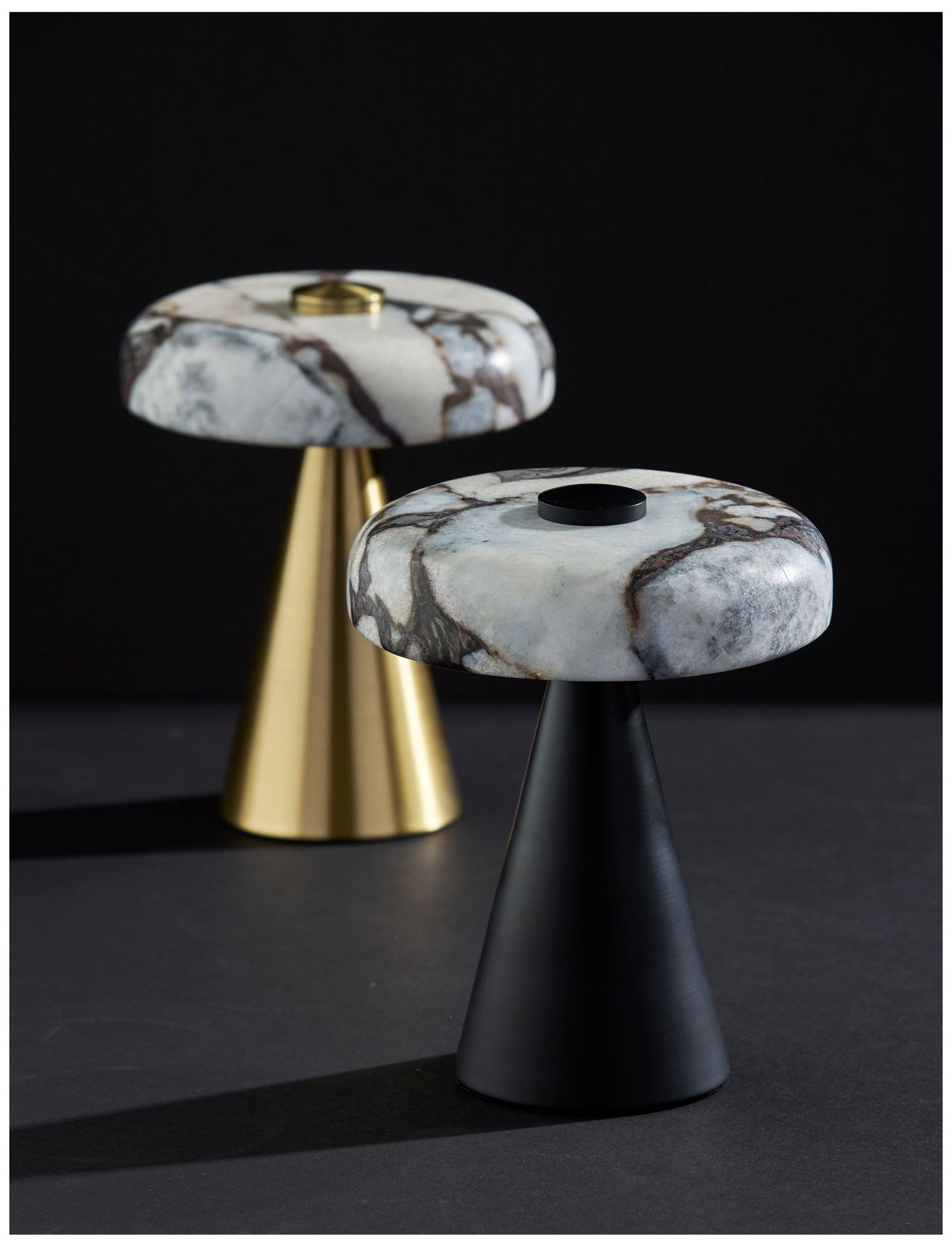 Randy LED Cordless Table Lamp- Black