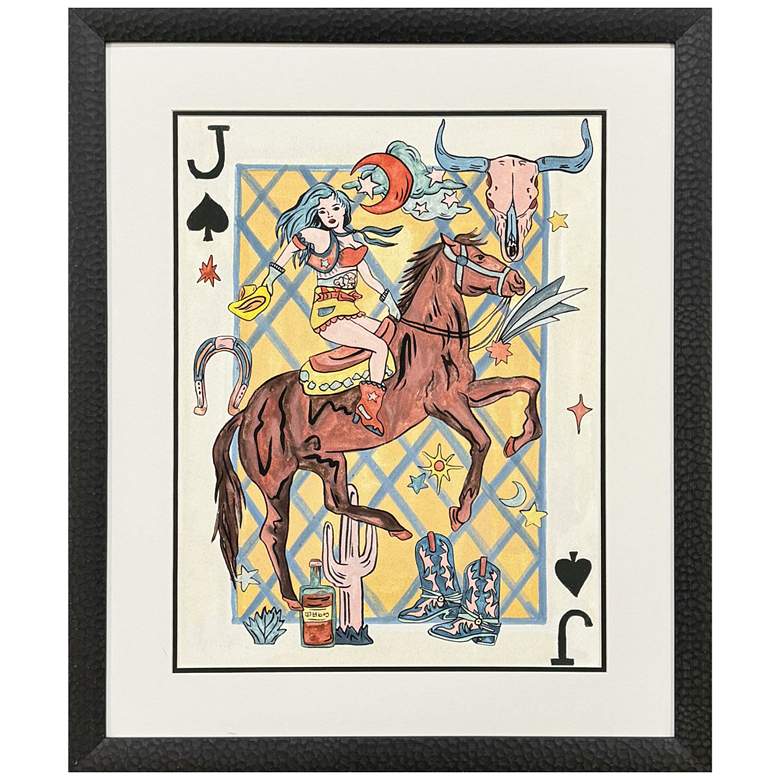 Image 1 Range Rider I 27"W x 33"H Modern Framed Art