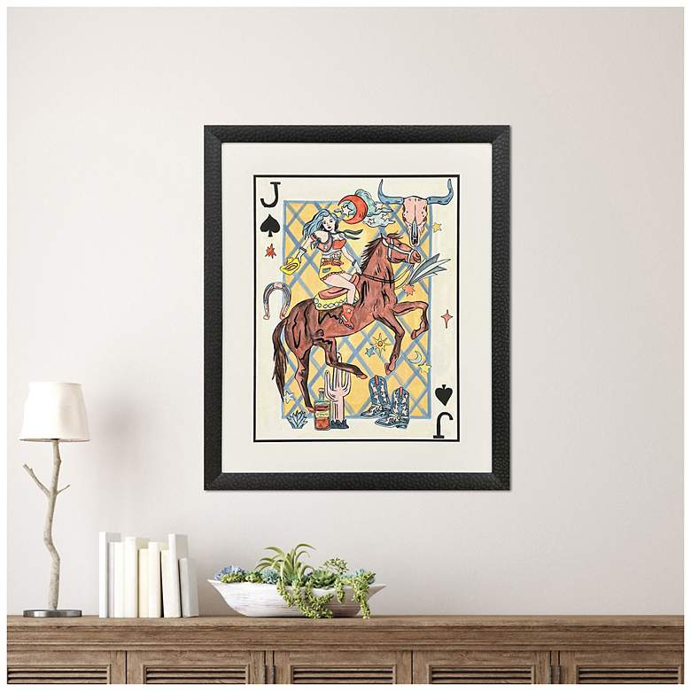 Image 4 Range Rider I 27"W x 33"H Modern Framed Art more views