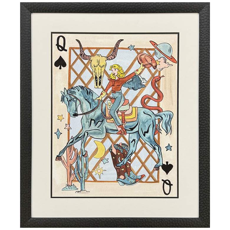 Image 1 Range Rider II 27"W x 33"H Modern Framed Art