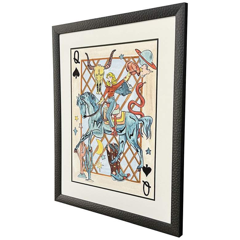 Image 2 Range Rider II 27"W x 33"H Modern Framed Art more views
