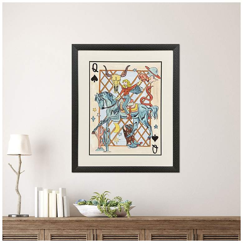 Image 4 Range Rider II 27"W x 33"H Modern Framed Art more views