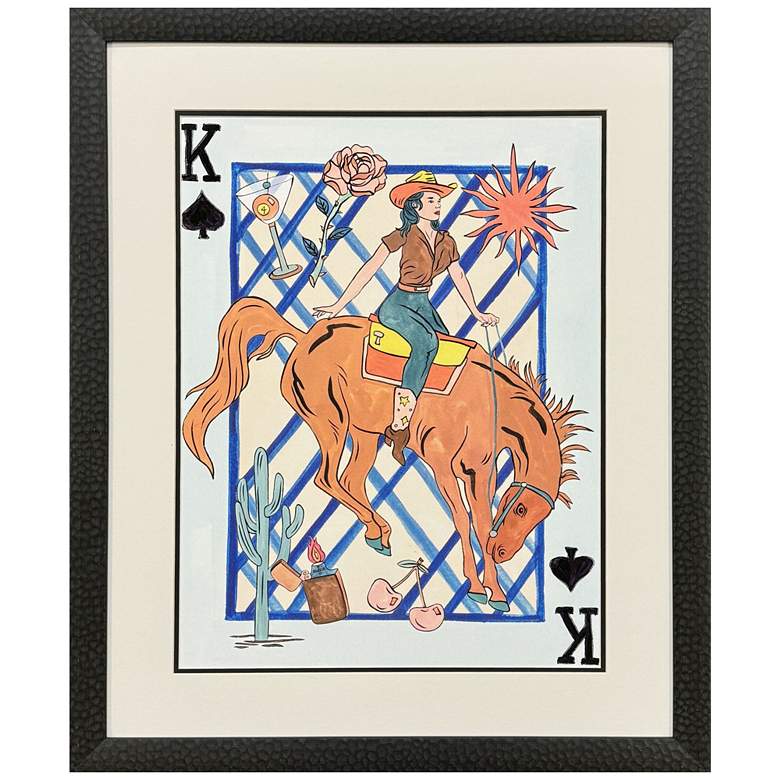 Image 1 Range Rider III 27"W x 33"H Modern Framed Art