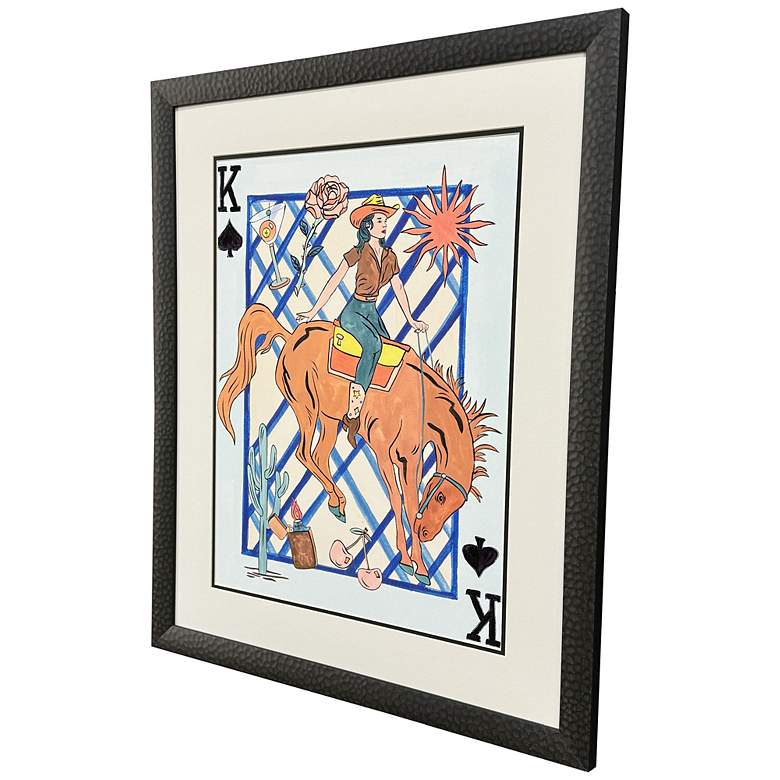 Image 2 Range Rider III 27"W x 33"H Modern Framed Art more views