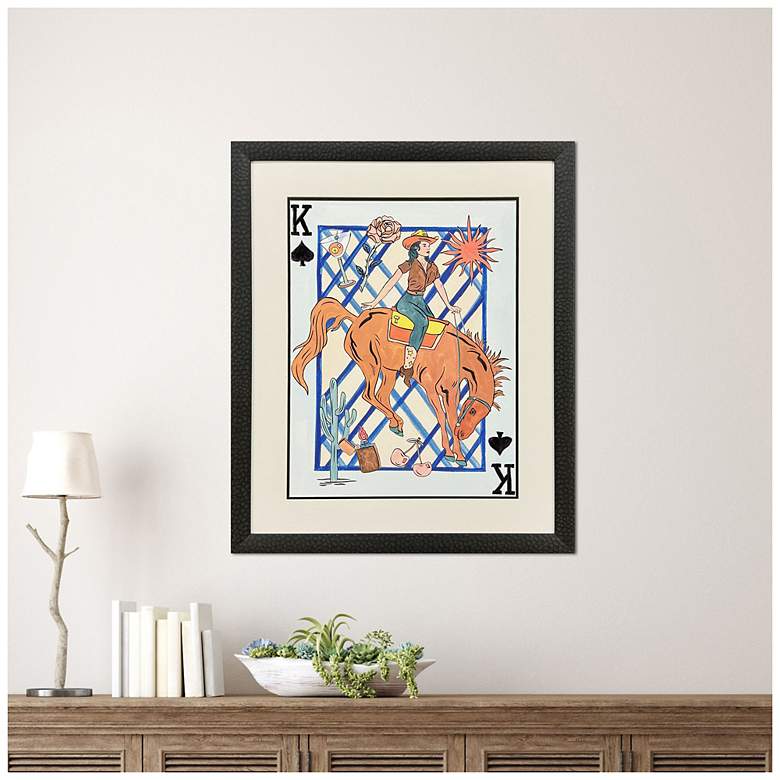 Image 4 Range Rider III 27"W x 33"H Modern Framed Art more views